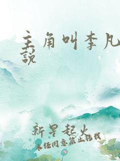主角叫李凡的小说