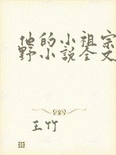 他的小祖宗甜又野小说全文阅读