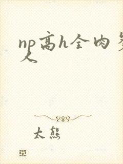 np高h全肉多人