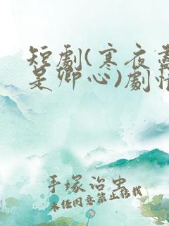 短剧(寒夜尽处是卿心)剧情介绍