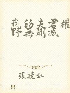 我的夫君权倾朝野无删减
