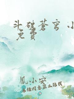 斗破苍穹 小说 免费
