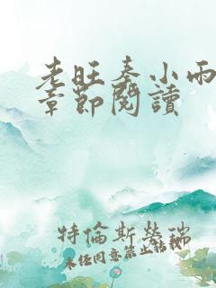 老旺秦小雨最新章节阅读