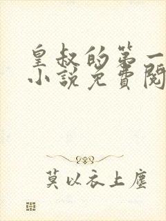 皇叔的第一宠妃小说免费阅读无弹窗