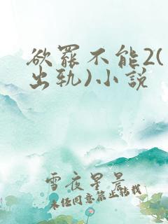 欲罢不能2(男出轨)小说