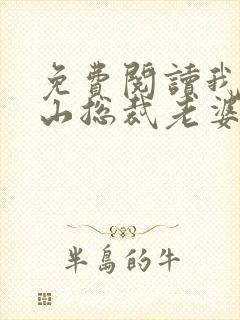 免费阅读我的冰山总裁老婆