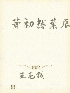 萧初然叶辰