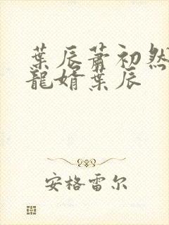 叶辰萧初然上门龙婿叶辰