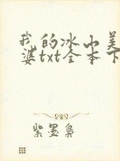我的冰山美女老婆txt全本下载