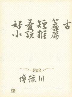 好看短篇古言情小说推荐