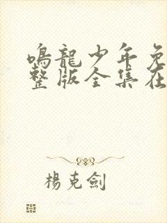 鸣龙少年免费完整版全集在线播放