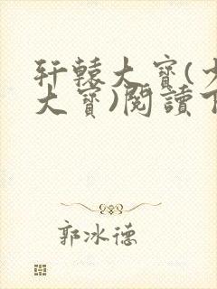 轩辕大宝(少年大宝)阅读下载