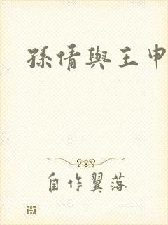 孙倩与王申小说