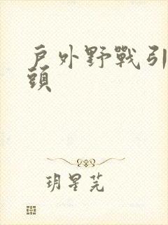 户外野战引诱老头