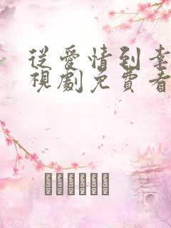 从爱情到幸福电视剧免费看