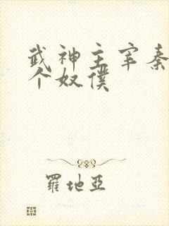 武神主宰秦尘几个奴仆