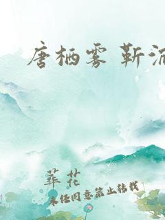 唐栖雾 靳沉野
