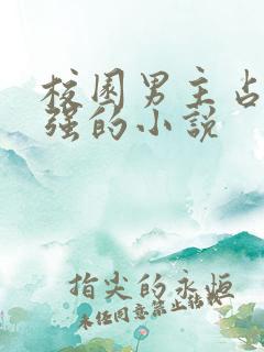校园男主占有欲强的小说