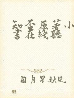 知否原著小说听书在线听