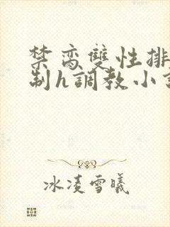 禁脔双性排泄控制h调教小说