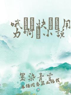 哦┅┅快┅┅用力啊┅小说