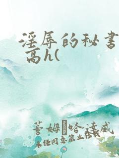 淫辱的秘书调教 高h(
