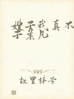 嫂子我真不是傻子叶凡