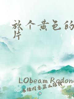 放个黄色的一级片
