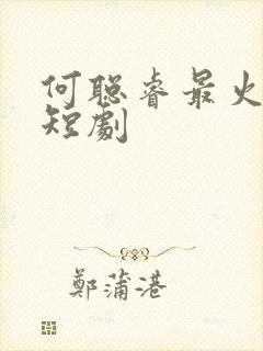 何聪睿最火十部短剧