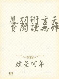 凤羽珩玄天冥免费阅读无弹窗
