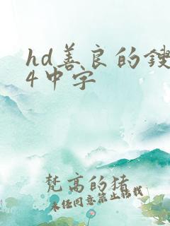 hd善良的锼子4中字