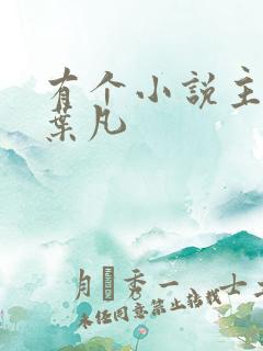 有个小说主角叫叶凡