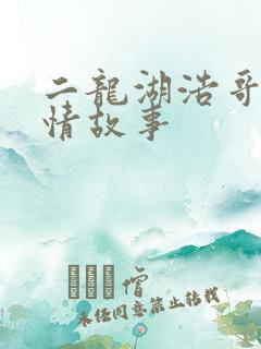 二龙湖浩哥的爱情故事