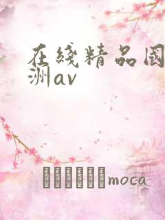 在线精品国产亚洲av