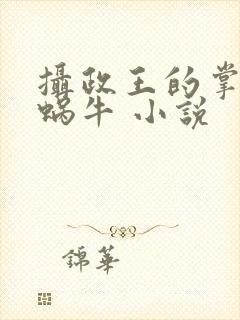 摄政王的掌中娇蜗牛 小说