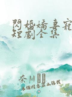 闪婚娇妻宠上天短剧全集