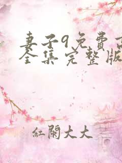 妻子9免费高清全集完整版