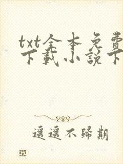 txt全本免费下载小说下载软件