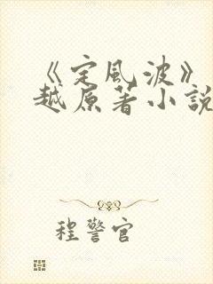 《定风波》王星越原著小说