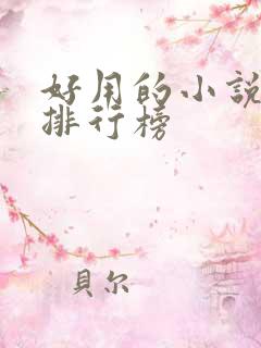 好用的小说软件排行榜