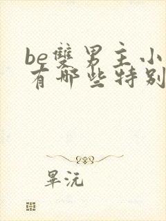 be双男主小说有哪些特别好看的