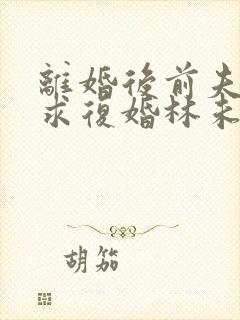 离婚后前夫哭着求复婚林未央免费阅读全文