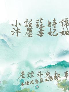 小说苏时锦 楚沐尘毒妃她从地狱来