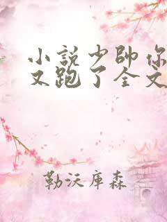 小说少帅你老婆又跑了全文免费