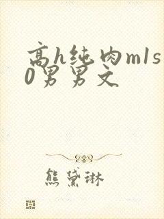 高h纯肉m1s0男男文