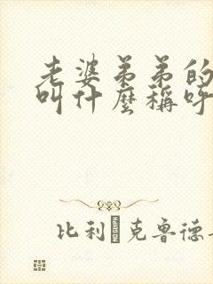 老婆弟弟的老婆叫什么称呼