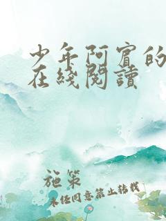 少年阿宾的故事在线阅读