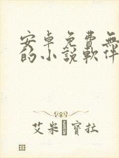 安卓免费无广告的小说软件
