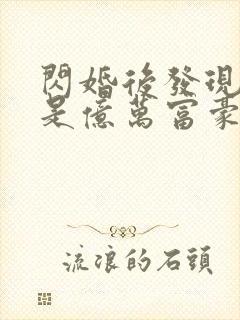 闪婚后发现老公是亿万富豪桃灼灼
