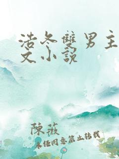 浩冬双男主同人文小说